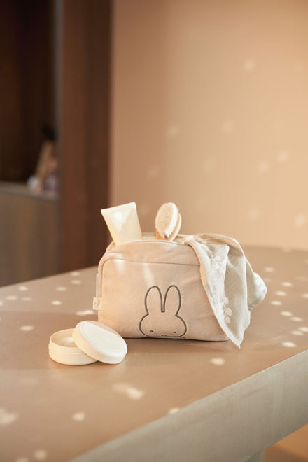 Jollein Etui Toilettas Badstof | Miffy Nougat
