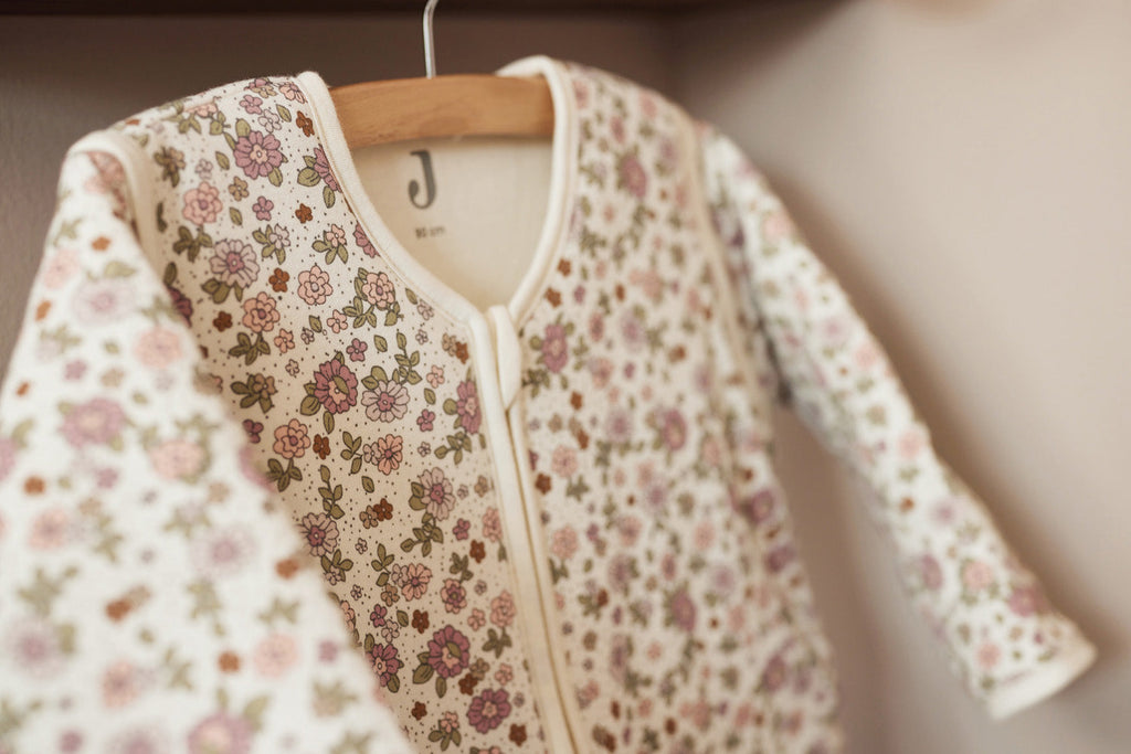 * Jollein Slaapzak Met Afritsbare Mouw 70cm | Retro Flowers