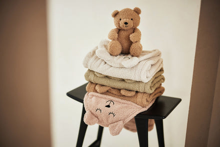 Jollein Wikkeldeken | Bear Boucle Olive Green