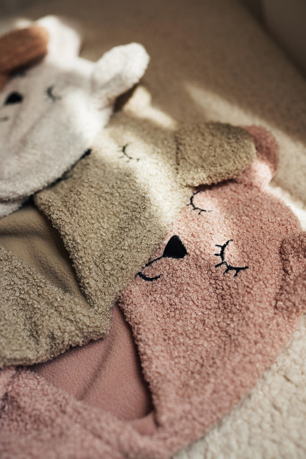 Jollein Wikkeldeken | Bear Boucle Olive Green