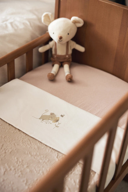 Jollein Laken Wieg 75x100cm | Dreamy Mouse