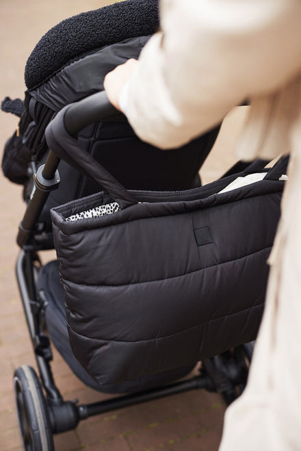 Jollein Luiertas Puffed Bag | Zwart *