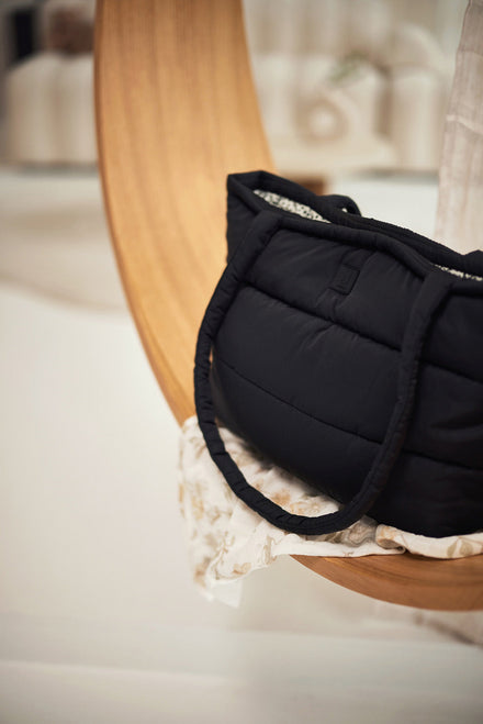 Jollein Luiertas Puffed Bag | Zwart *