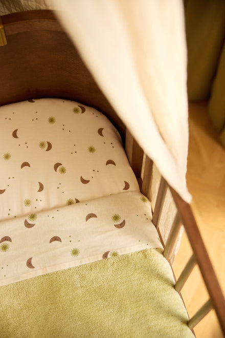 Jollein Hoeslaken Jersey 70/75x140/150cm | Over The Moon