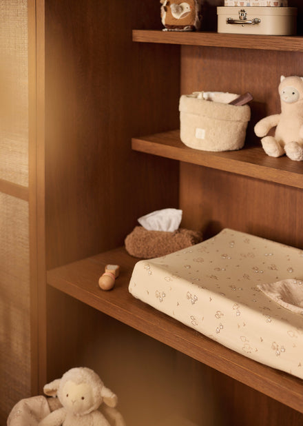 Jollein Aankleedkussenhoes Jersey 50x70cm | Woolly