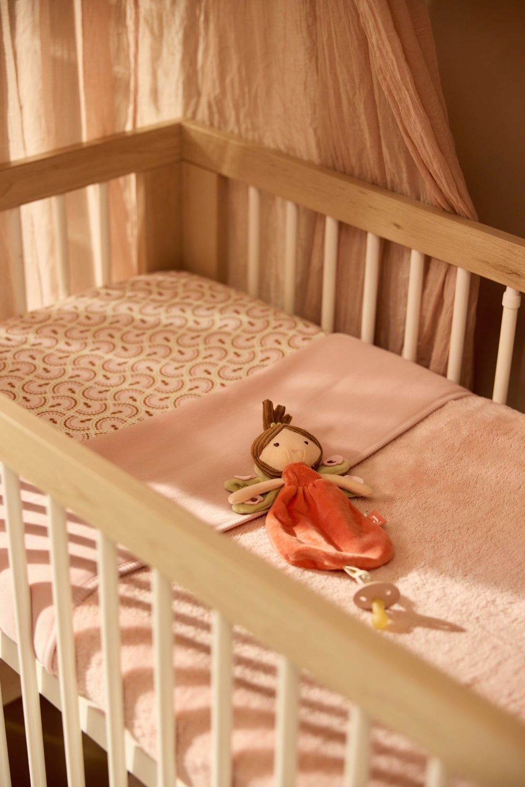 Jollein Hoeslaken Jersey 40/50x80/90cm | Soft Plumes