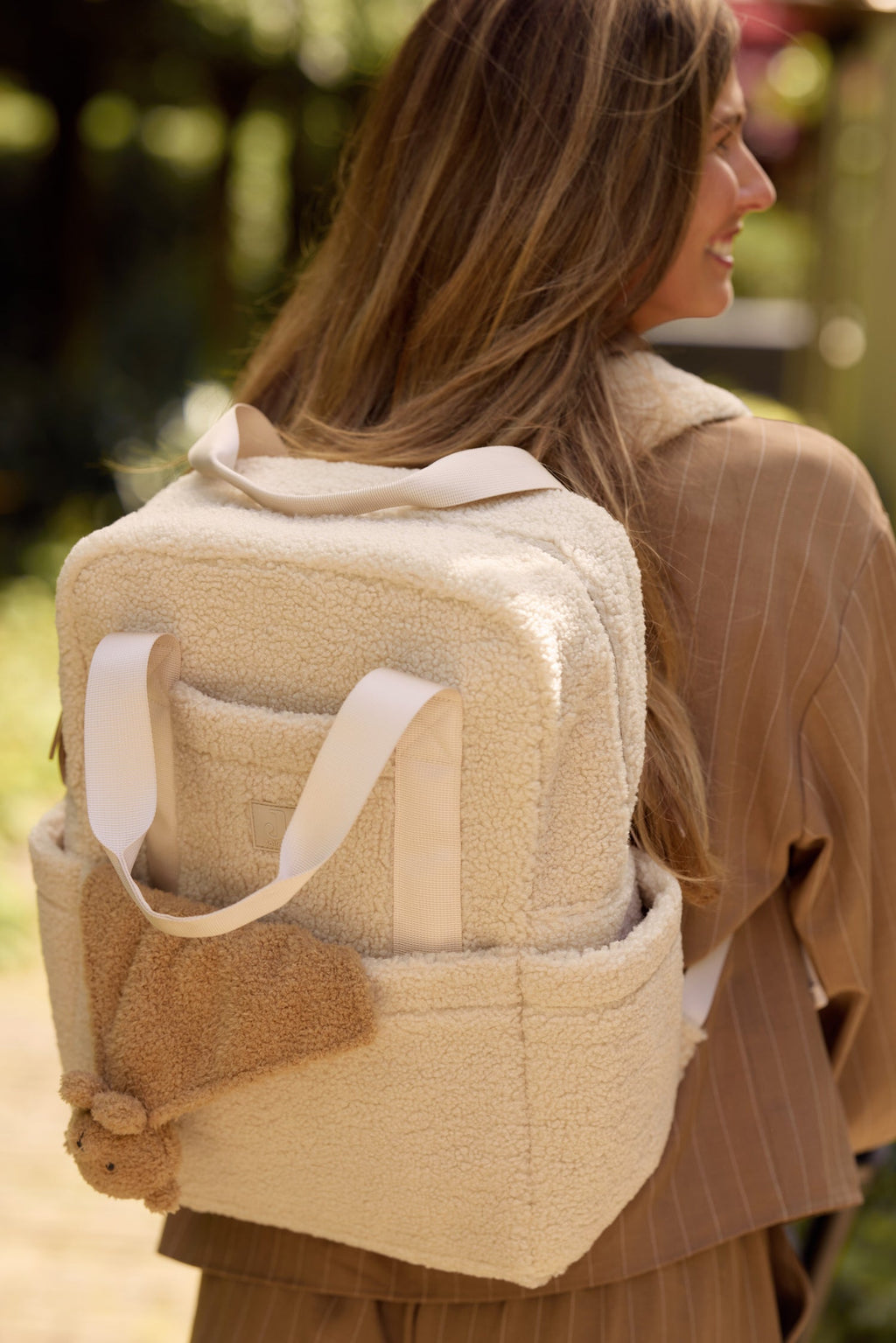 Jollein Luiertas rugzak Teddy Lou | Sand