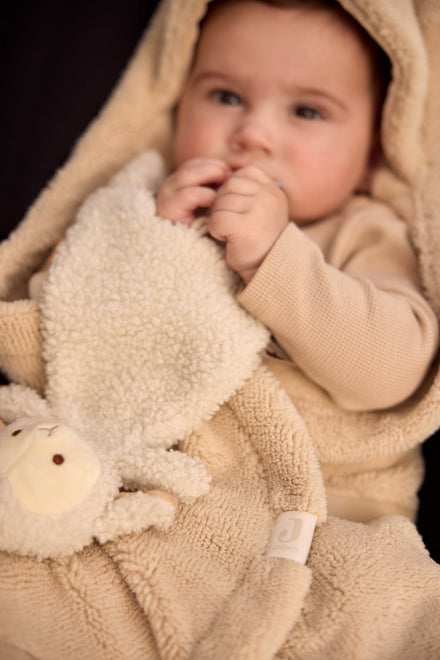 Jollein Wikkeldeken Fluffy | Sand