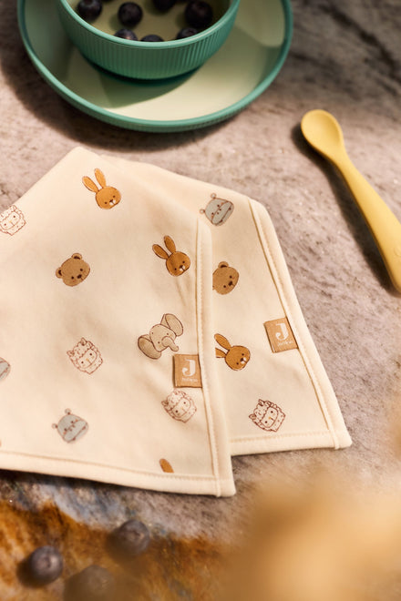 Jollein Slab Bandana | Jollies (2pack)