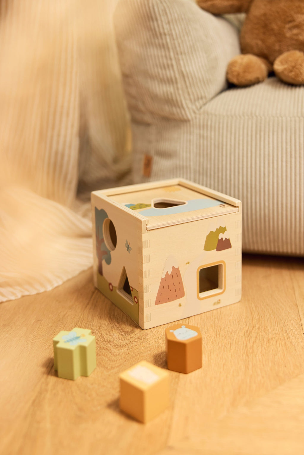 Jollein Houten Vormenstoof | Jollies