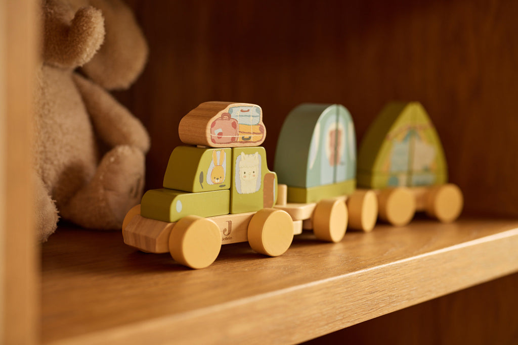 Jollein Houten Speelgoedtrein | Jollies Camping