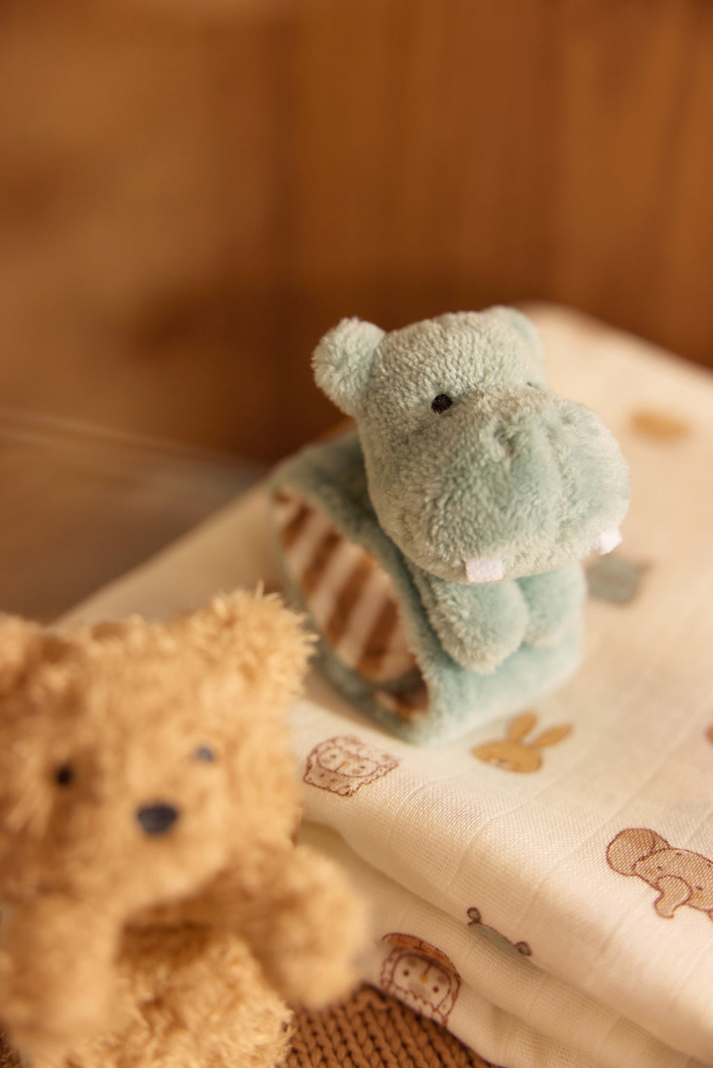 Jollein Polsrammelaar Hippo | Happy