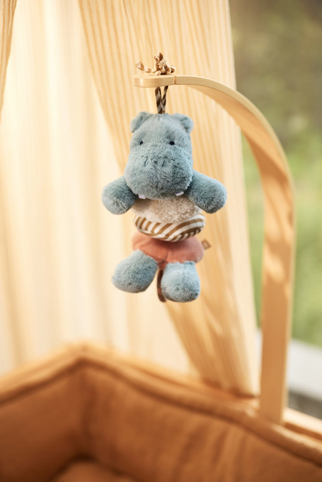 Jollein Muziekhanger Hippo | Happy