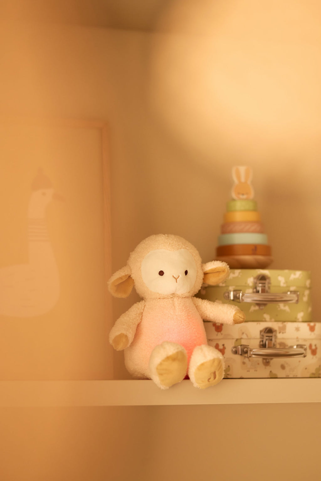 Jollein Knuffel met Licht en Geluid Sheep | Sonny
