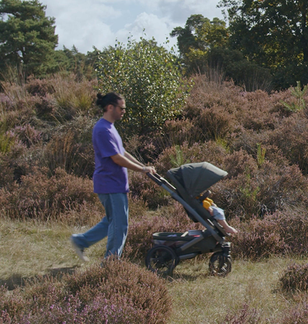 Joolz Kinderwagen Geo5 in gebruik, klaar voor elk seizoen