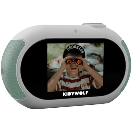 Kidywolf Kidycam Go Minicamera Met Touchscreen Groen, de camera van een andere kant