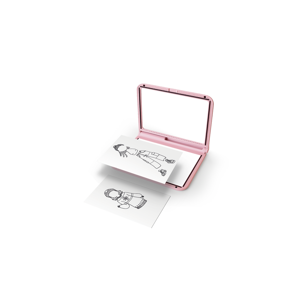 Kidywolf Kidydraw Lichtgevende Tablet Leren Tekenen En Schrijven | Roze Fashion