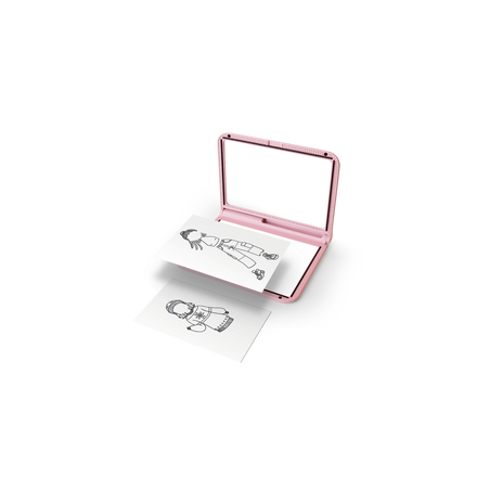 Kidywolf Kidydraw Lichtgevende Tablet Leren Tekenen En Schrijven | Roze Fashion