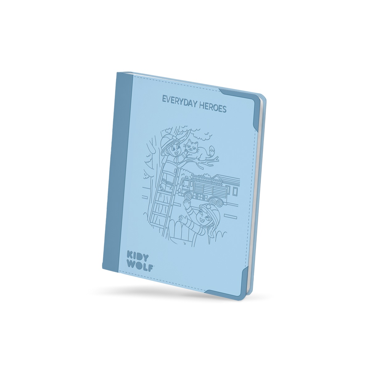 Kidywolf Kidydraw Pad navulling Everyday Heroes, gesloten blauwe map
