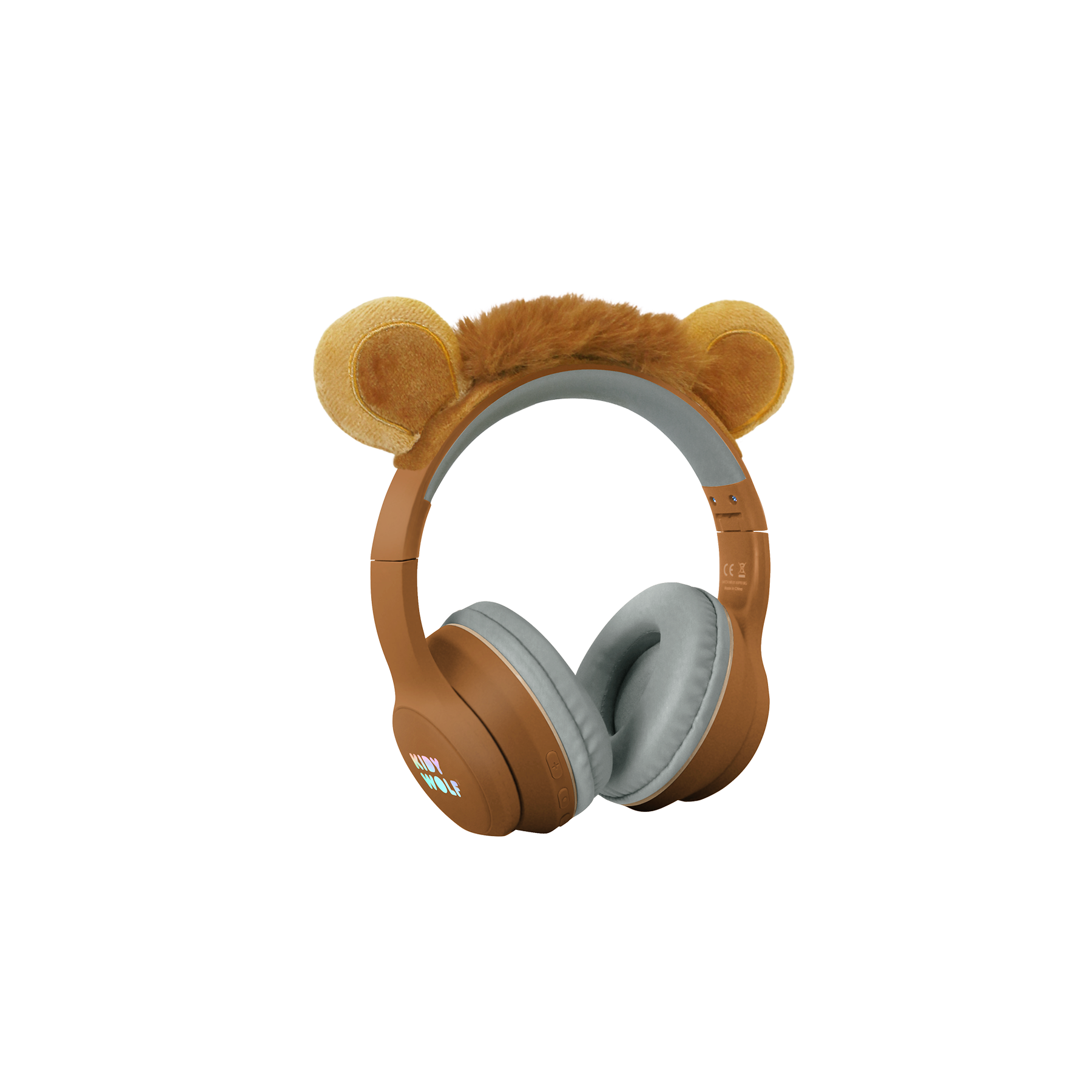 Kidywolf Kidyears Bluetooth Hoofdset Met Magnetische Oren 85 Db | Leeuw