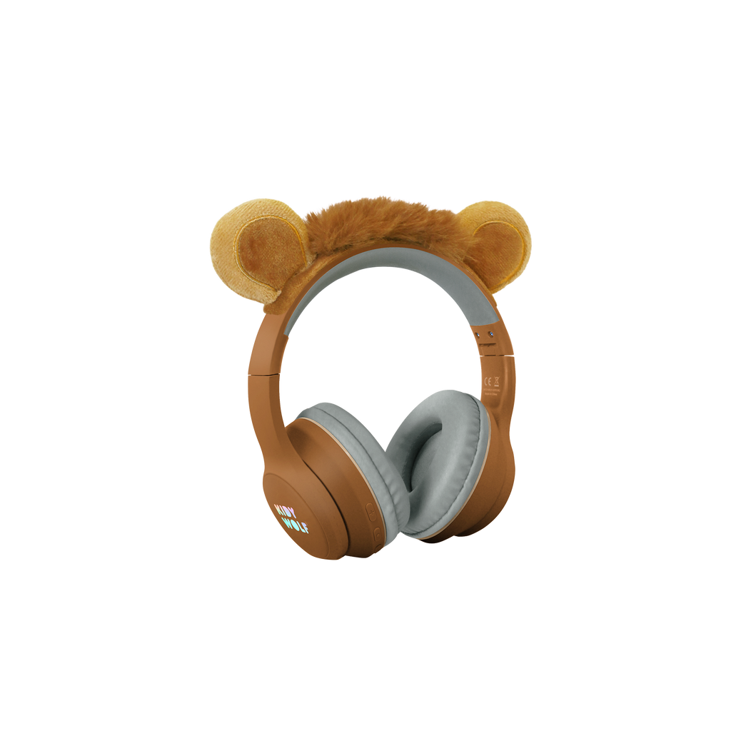 Kidywolf Kidyears Bluetooth Hoofdset Met Magnetische Oren 85 Db | Leeuw