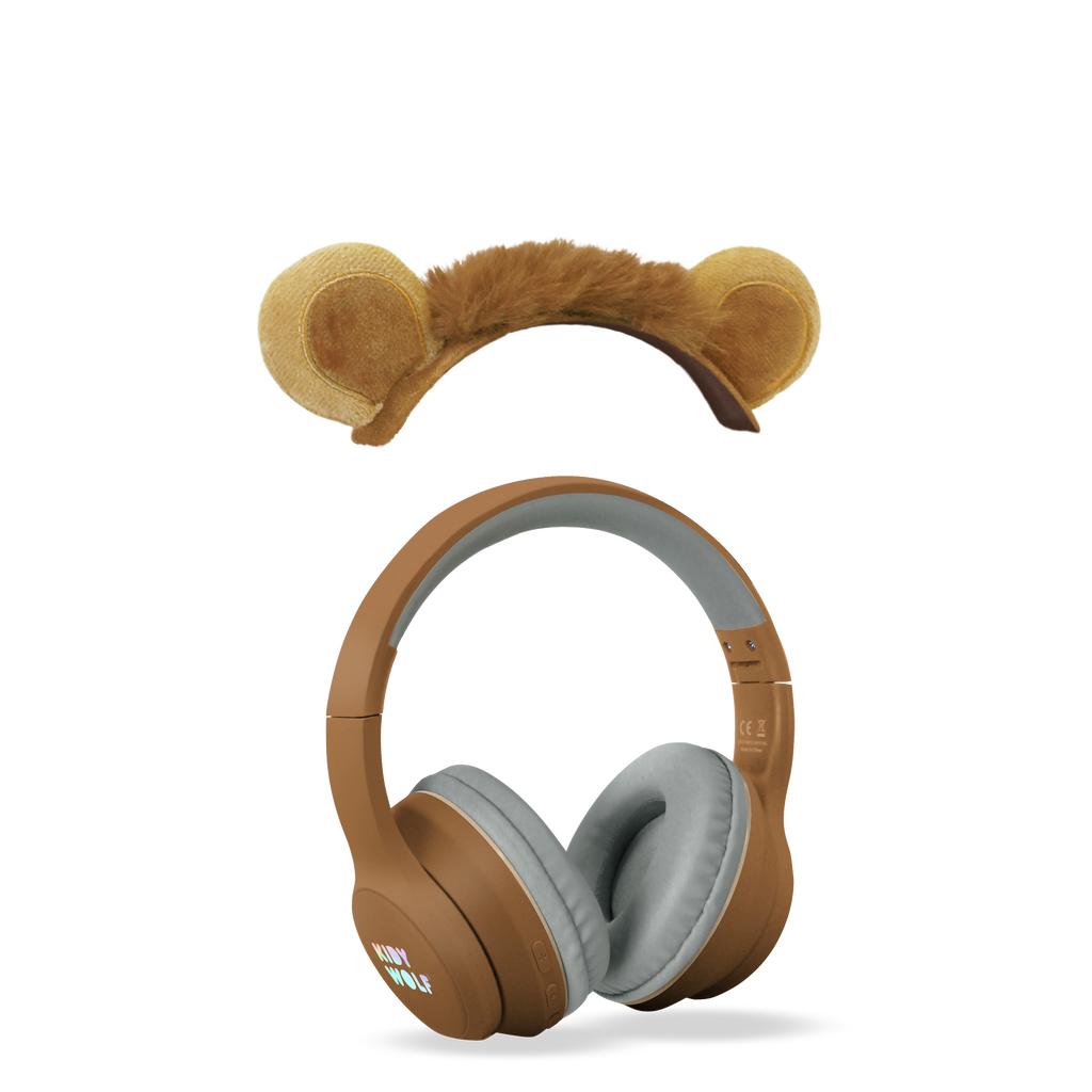 Kidywolf Kidyears Bluetooth Hoofdset Met Magnetische Oren 85 Db | Leeuw
