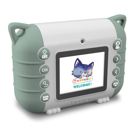 Kidywolf Kidyprint Camera Thermal Printer | Green