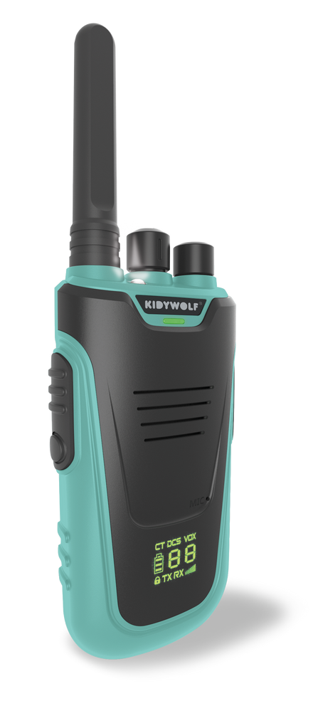 Kidywolf Kidytalk Walkie Talkie | Nude-Cyan