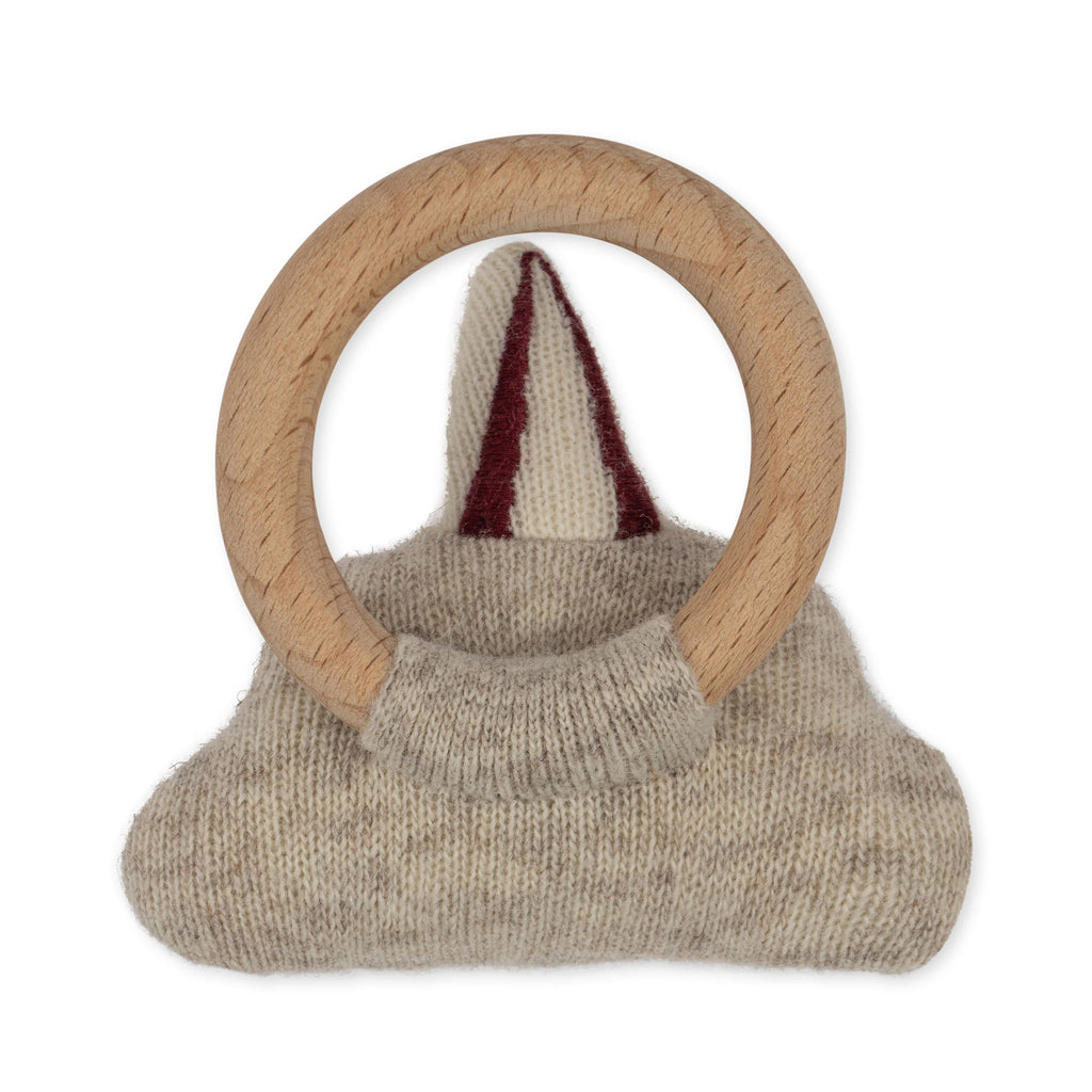 * Konges Sløjd Activiteiten Speeltje Houten Ring Cloud | Cloud/Off White