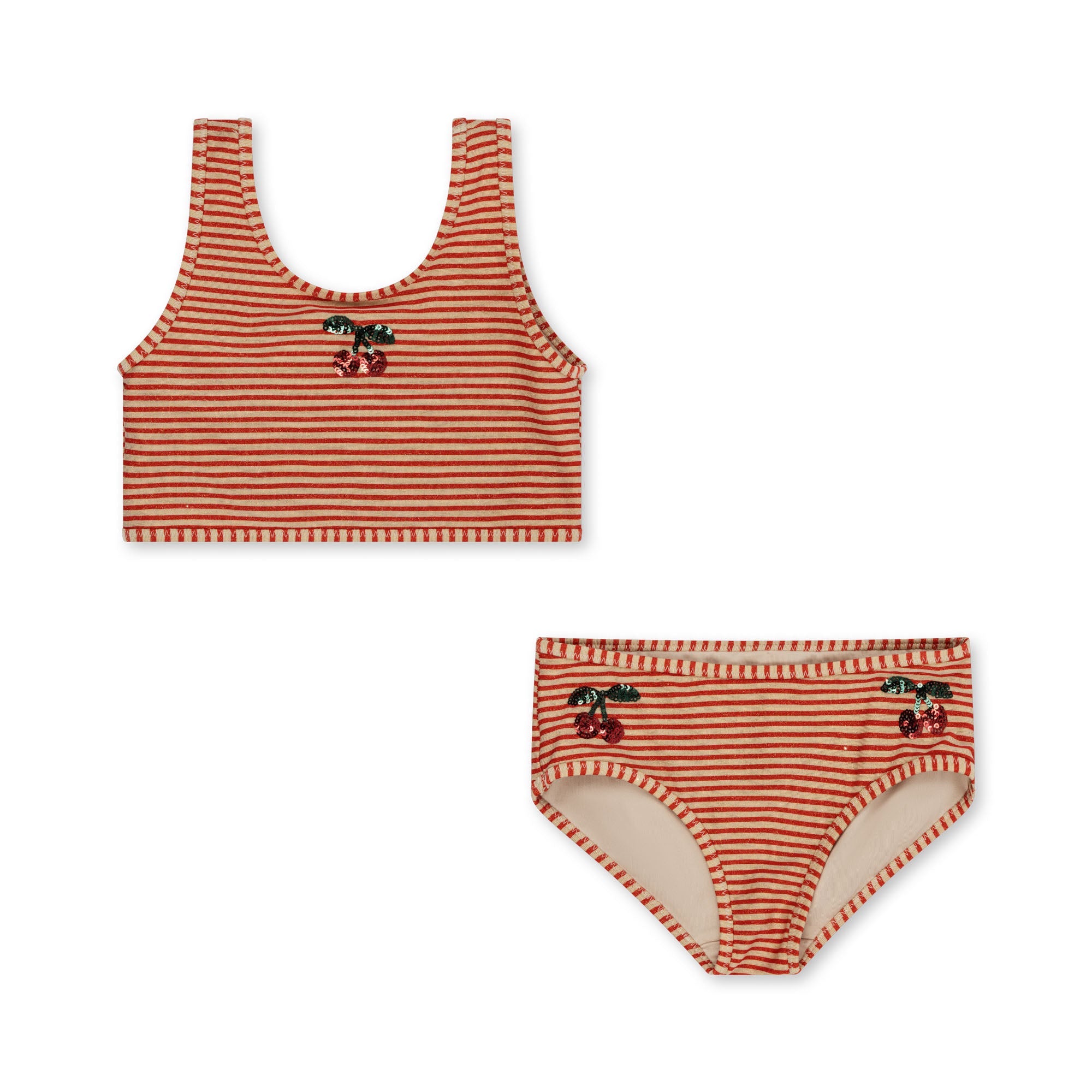 Konges Sløjd Jade Swim Bikini | Glitter Stripe*