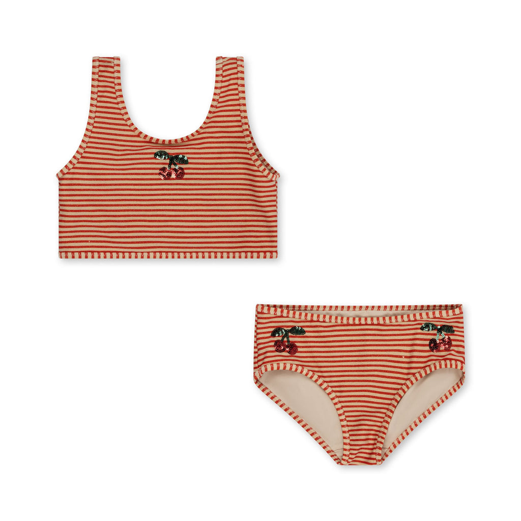 Konges Sløjd Jade Swim Bikini | Glitter Stripe*