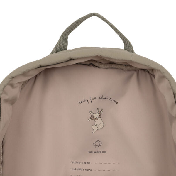 Konges Sløjd Juno Quilted Rugzak Midi | Laurel Oak
