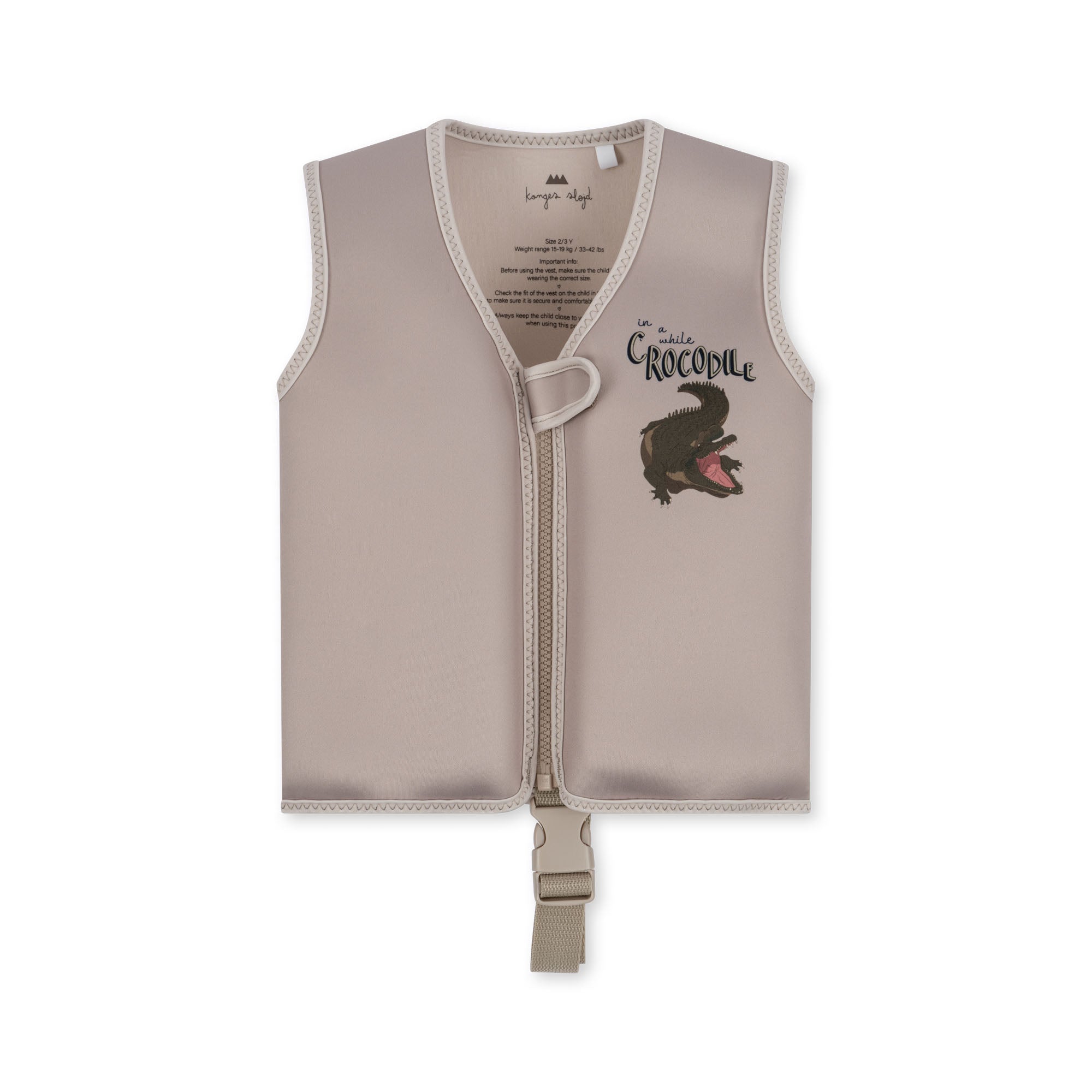 Konges Sløjd Neoprene Float Vest Zwemvest | Crocodile