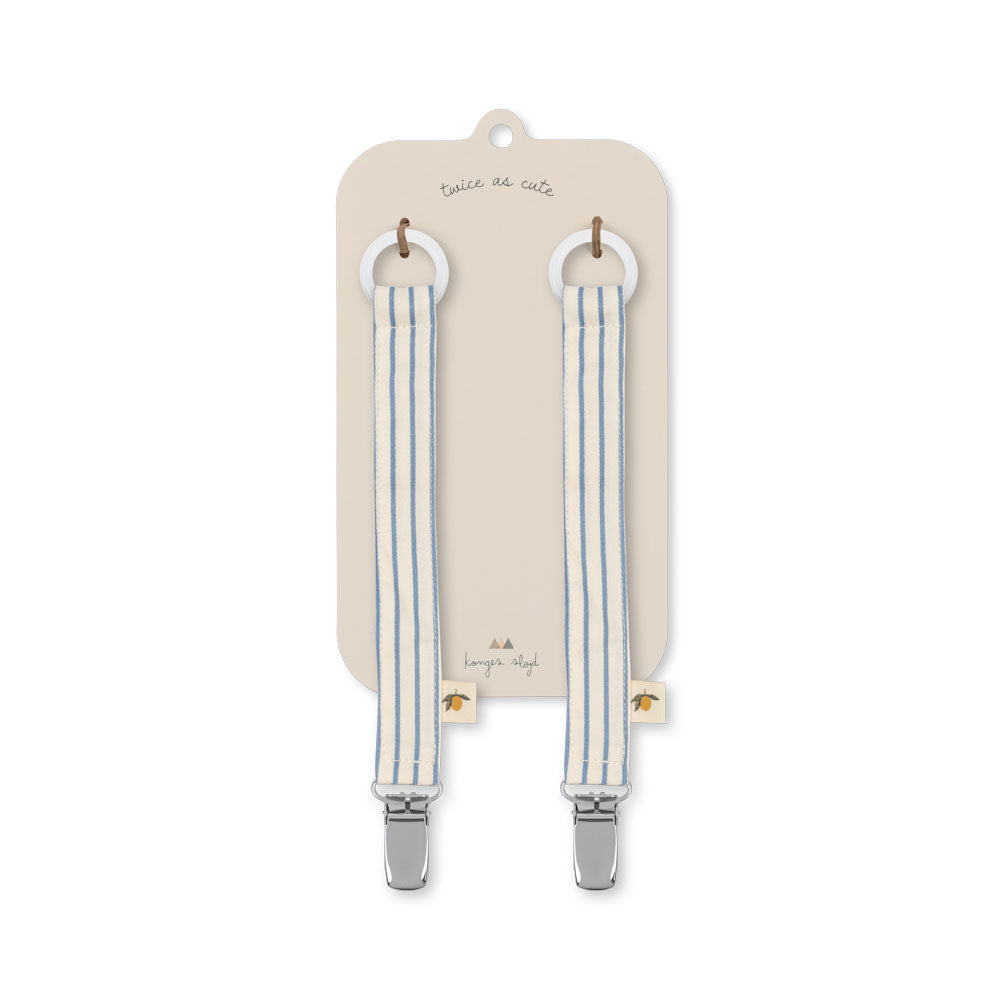 * Konges Sløjd Fopspeenketting 2ST | Stripe Bluie