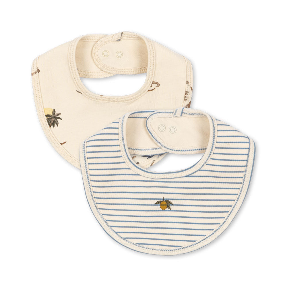 Konges Sløjd Basic 2 Pack Slab | Kubi/Stripe Bluie