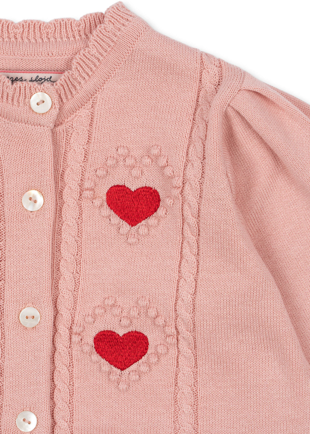 Konges Sløjd Soleil Vest | Silver Pink