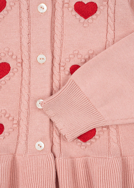 Konges Sløjd Soleil Vest | Silver Pink