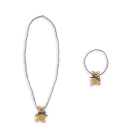 Konges Sløjd Teddy Ketting & Armband Set | Captain'S Blue