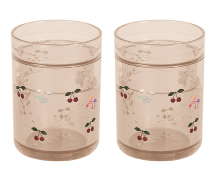 ZZZ Konges Sløjd 2-Pack Cup Bekers | Cherry