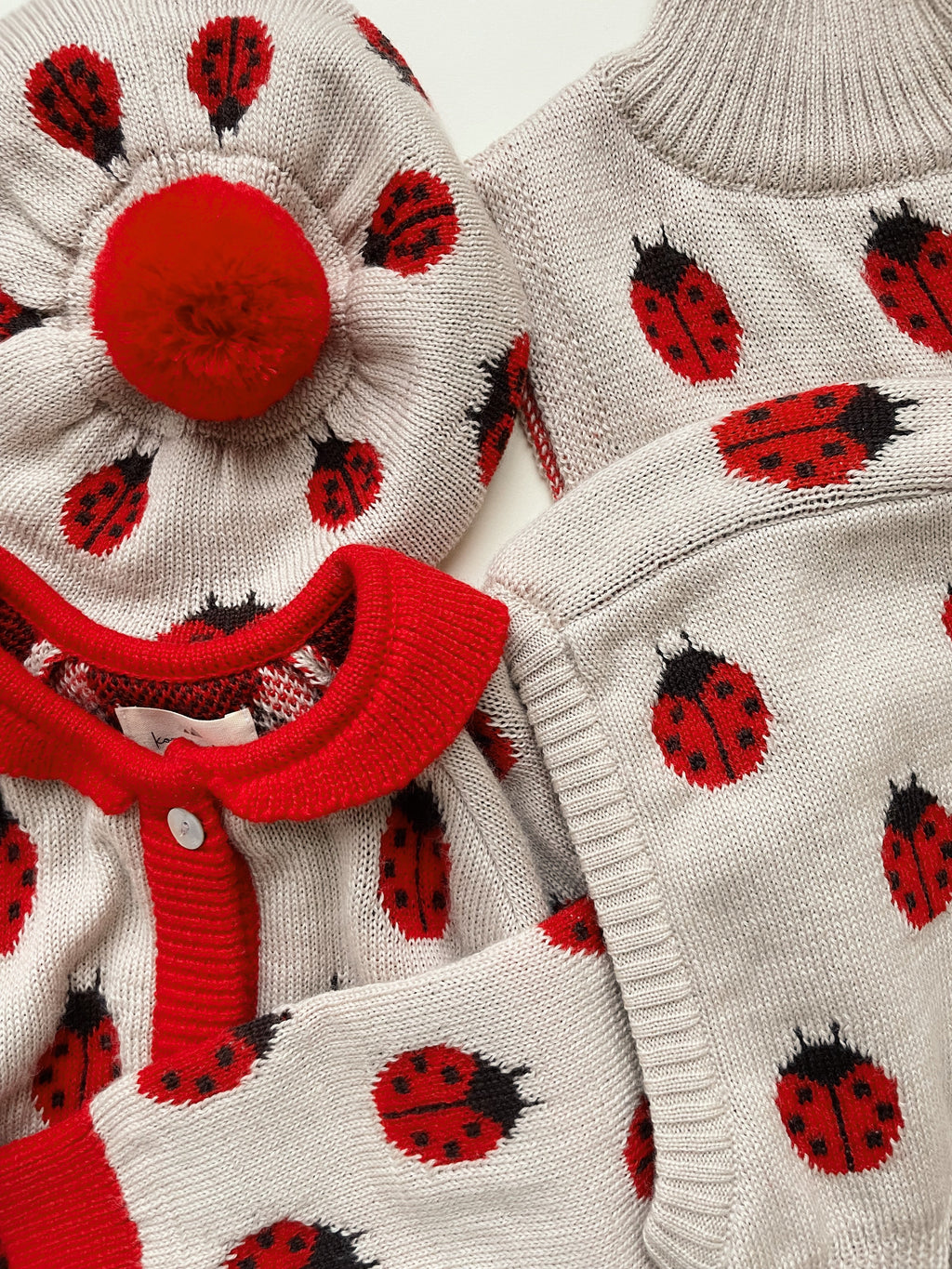 Konges Sløjd Wintermuts Belou Knit Balaclava | Ladybug  *