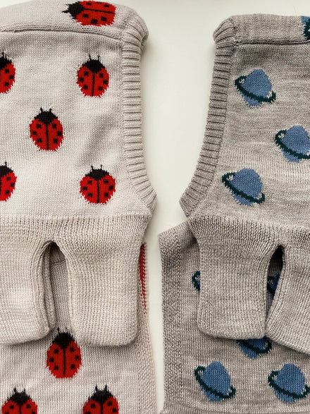 Konges Sløjd Wintermuts Belou Knit Balaclava | Ladybug  *