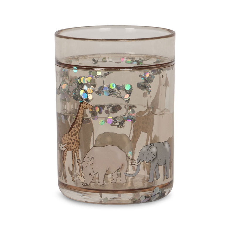 Konges Sløjd 2 Pack Glitter Drinkbekers | Safari