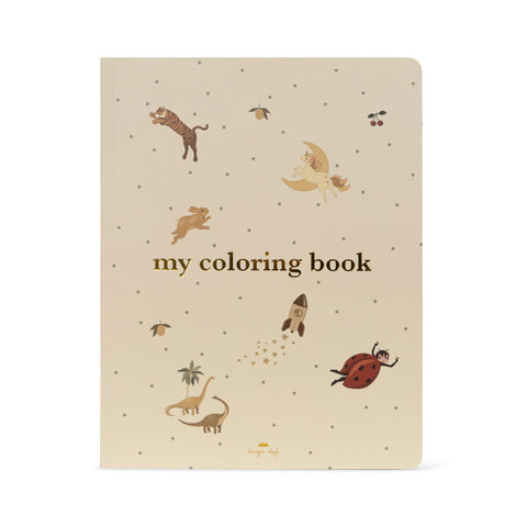 Konges Sløjd My Coloring Book FSC | Off White