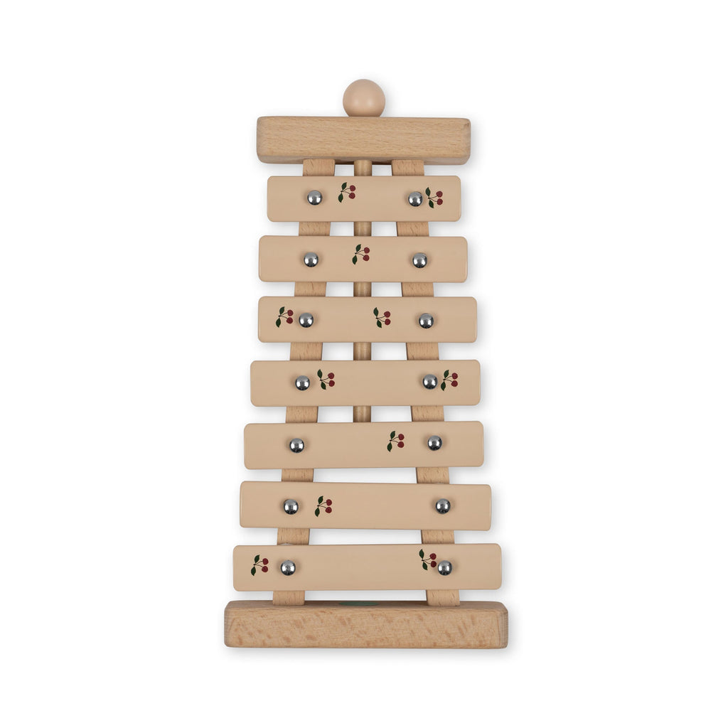 * Konges Sløjd Houten Muziek Xylofoon Lemon And Cherry FSC | Cherry
