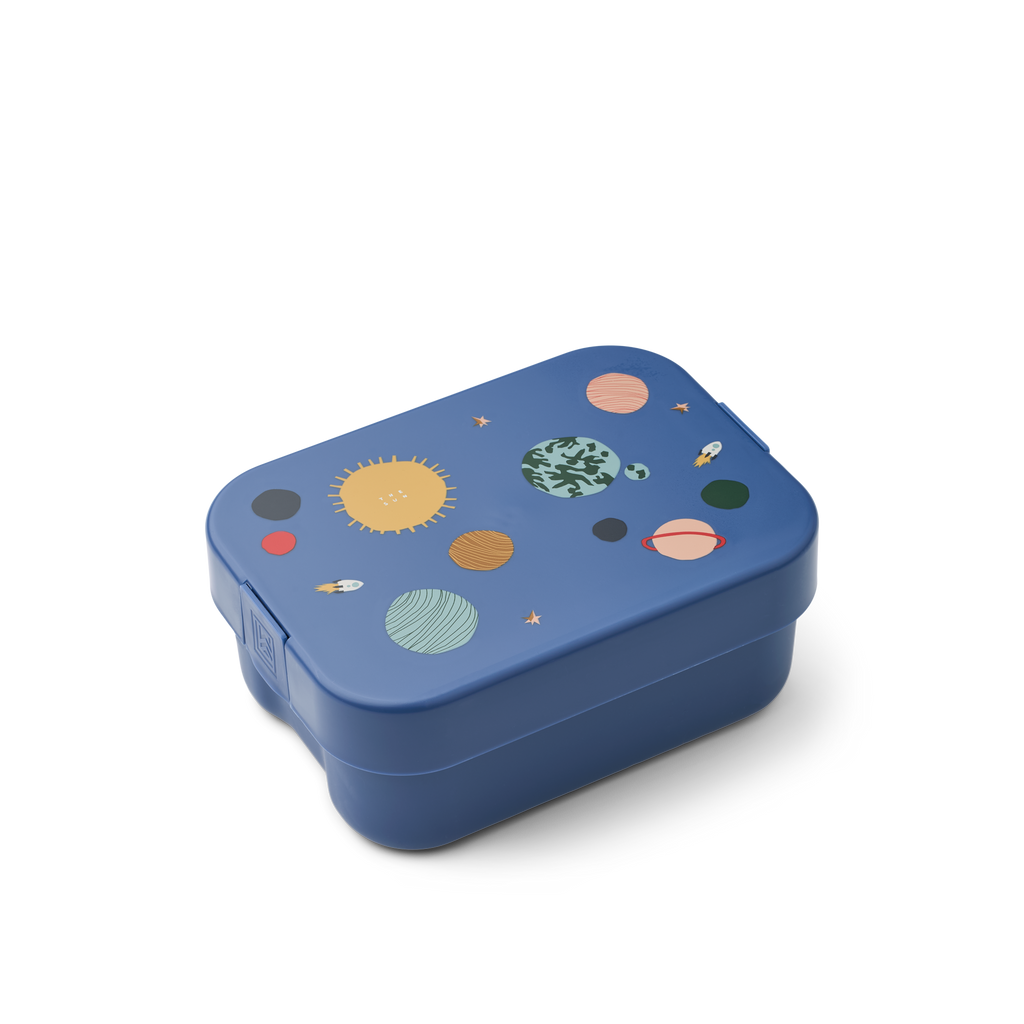Liewood Kamil Lunchbox | Universe / Classic Navy