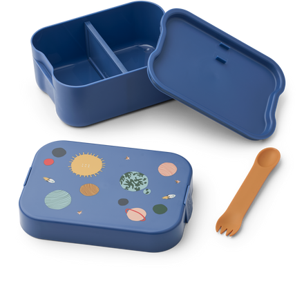 Liewood Kamil Lunchbox | Universe / Classic Navy