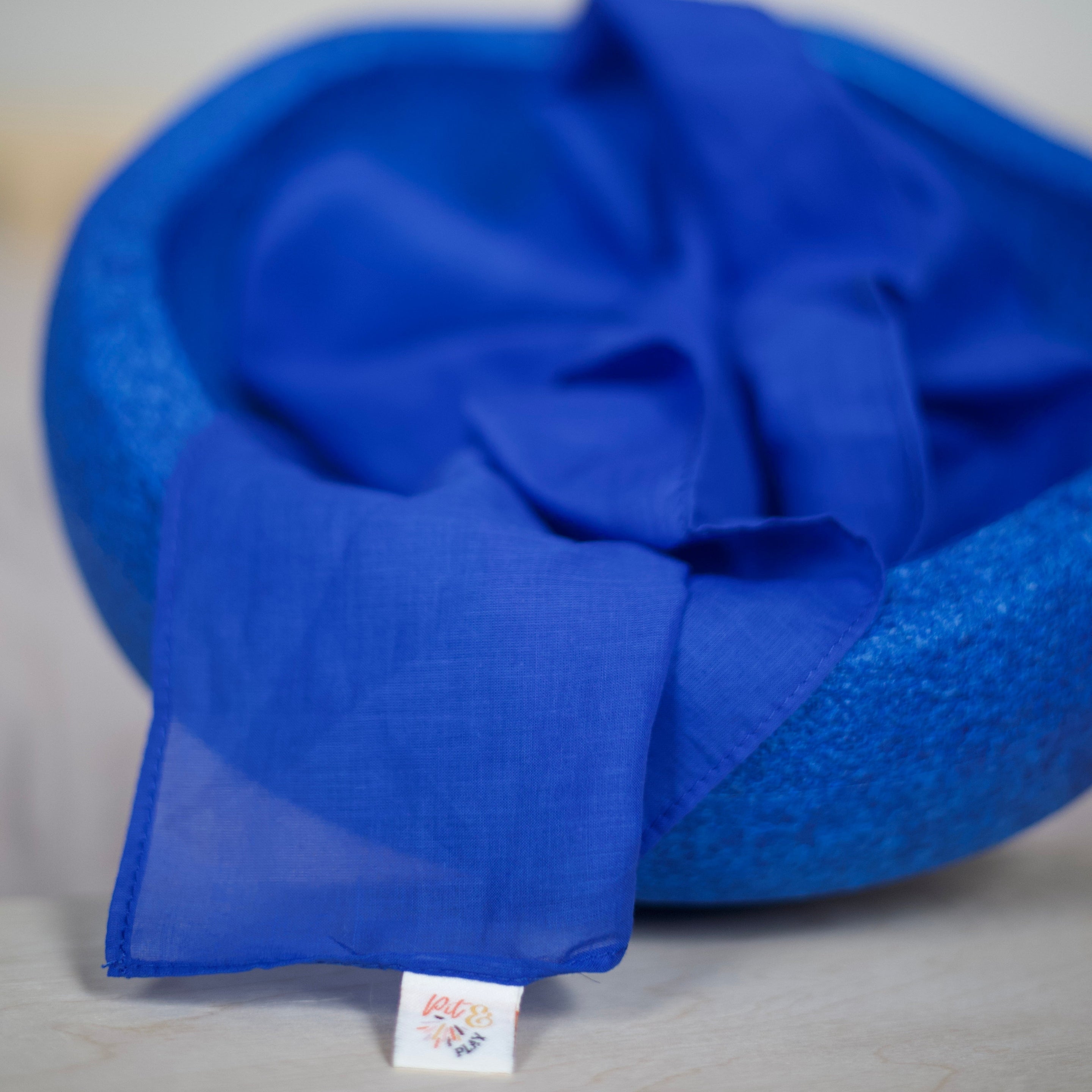 Pit & Play Regenboog Speeldoek | Blauw