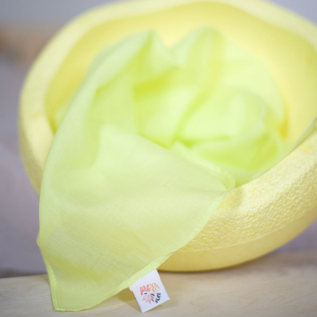 Pit & Play Pastel Speeldoek | Geel