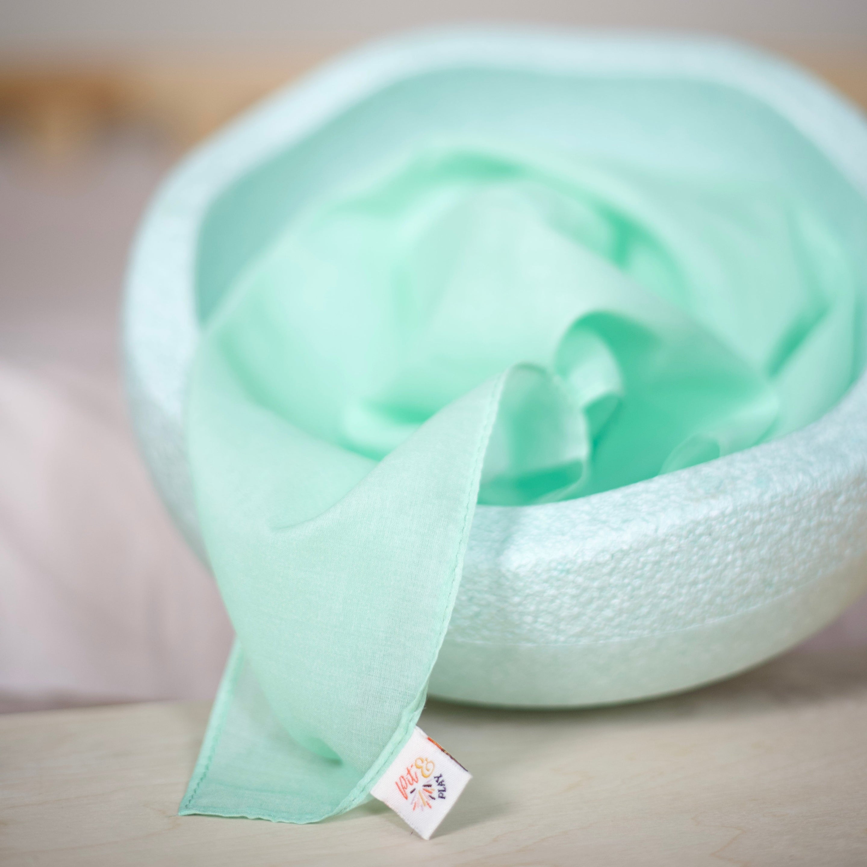 Pit & Play Pastel Speeldoek | Groen / Mint