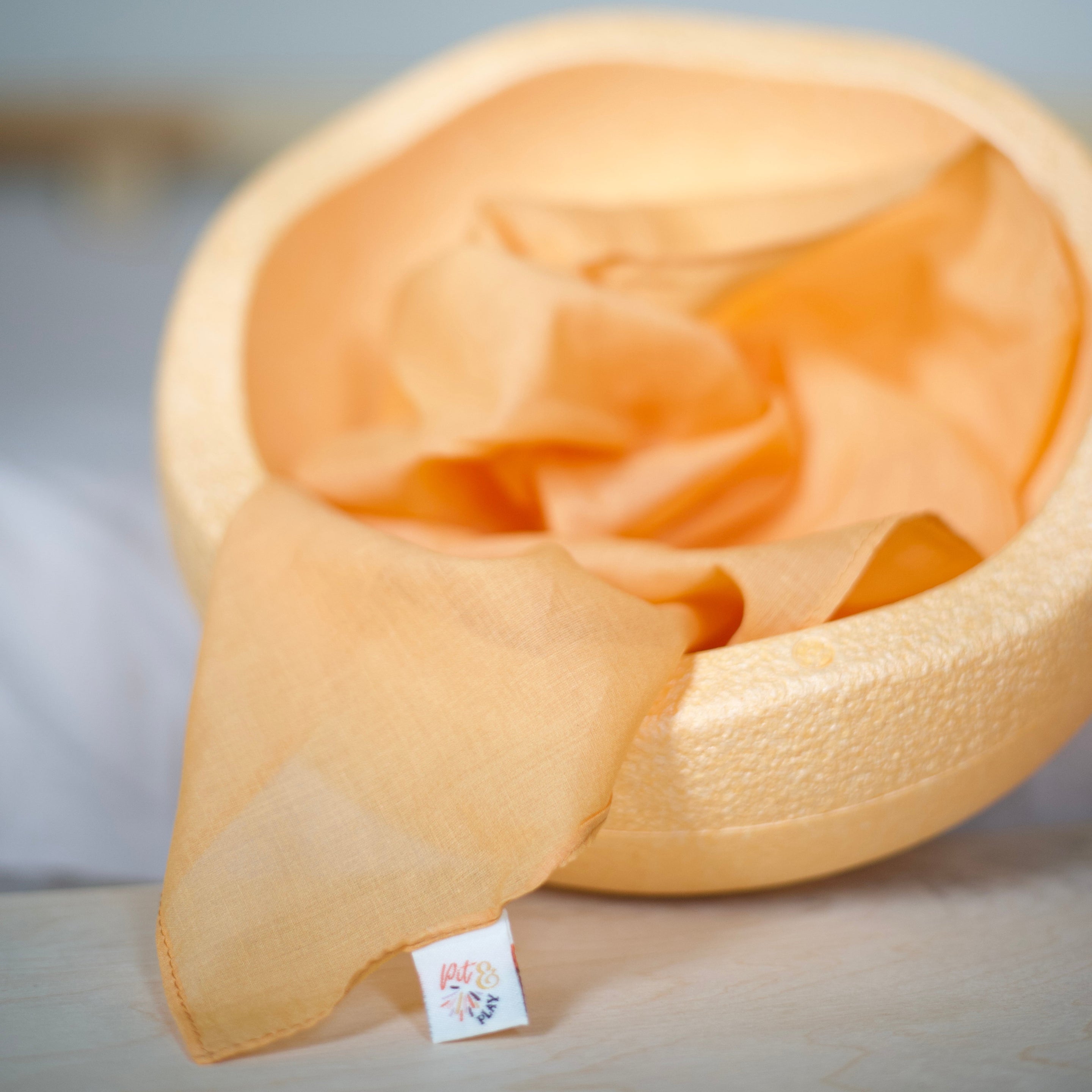 Pit & Play Pastel Speeldoek | Oranje